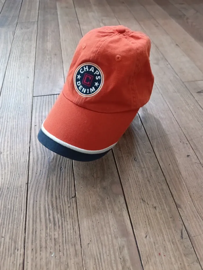 Casquette Chaps denim réglable vintage