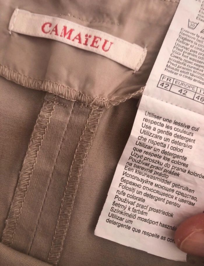 Jupe Camaïeu Taille 42 - photo numéro 3