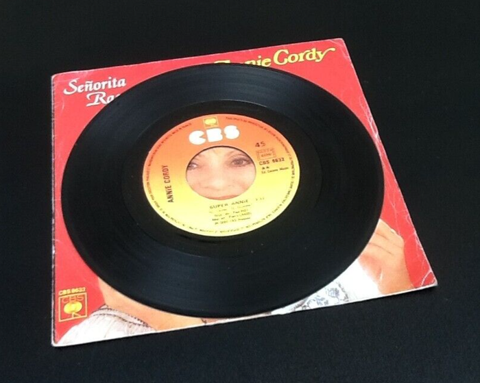 Vinyle 45 tours Annie Cordy Senorita Raspa (1980) - photo numéro 4