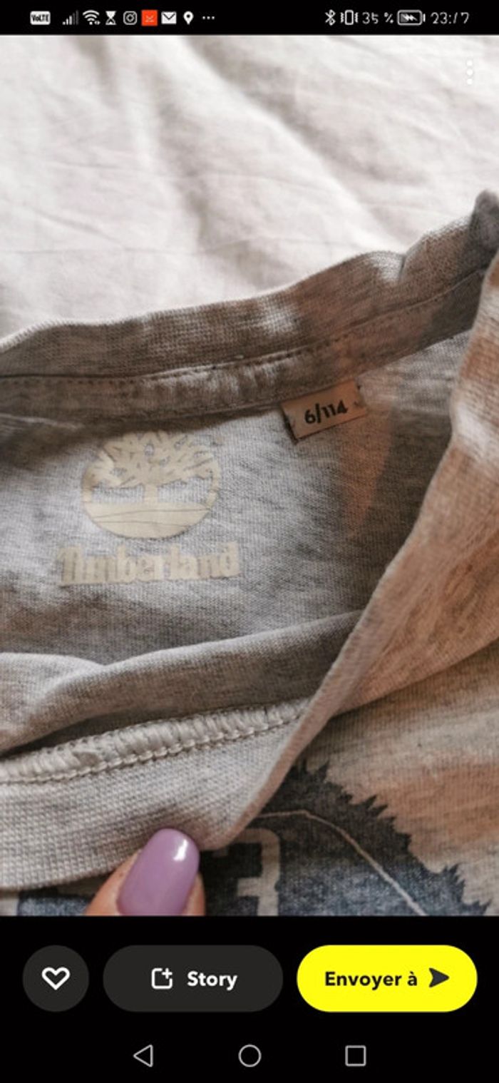 T-shirt Timberland - photo numéro 2