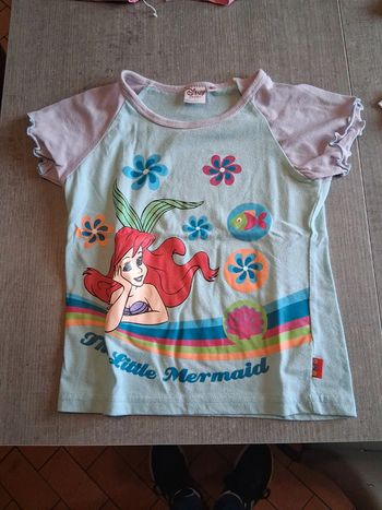 T-shirt manches courtes 6ans disney princesse