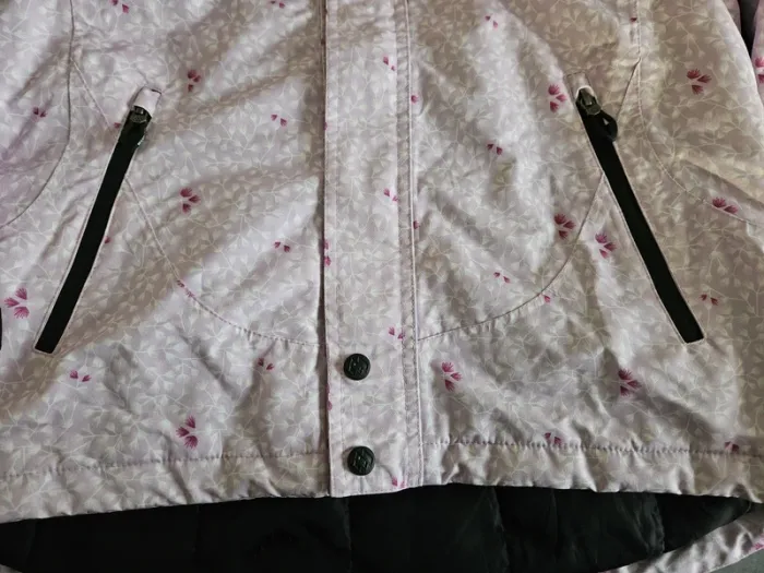 Manteau de ski chaud polaire à capuche fille - 12 ans (152cm) - Missing Link - Rose - photo numéro 7