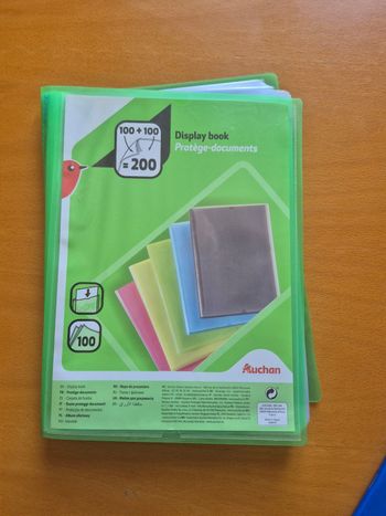 Protège documents 100 feuillets