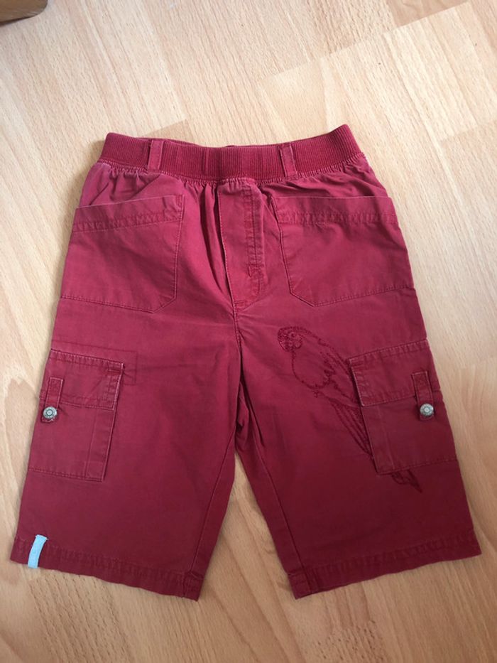 Beau pantacourt rouge Obaïbi T. 18 mois garçon