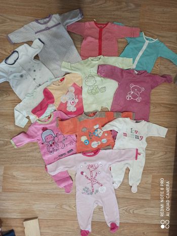 Pyjamas Fille 1- 3 mois