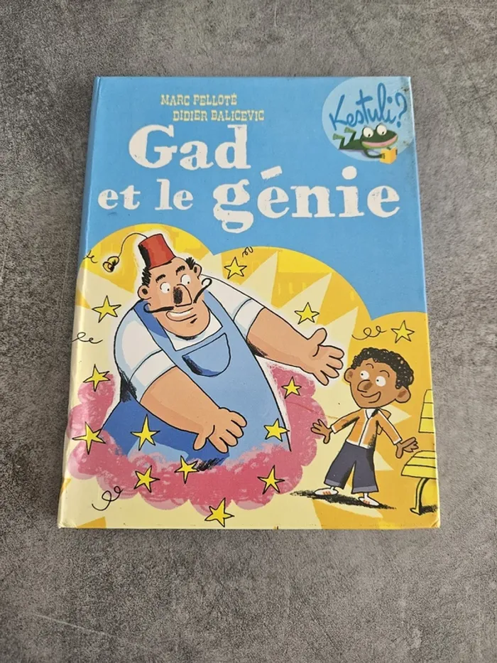 Livre enfant "Gad et le génie"