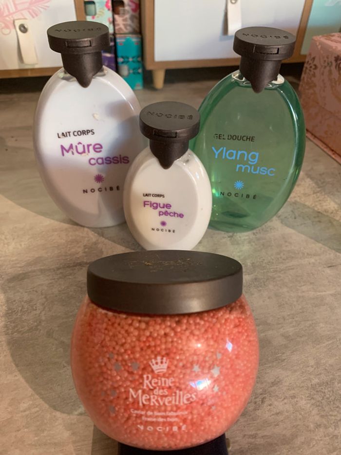 lot gel/lait/caviar de bain