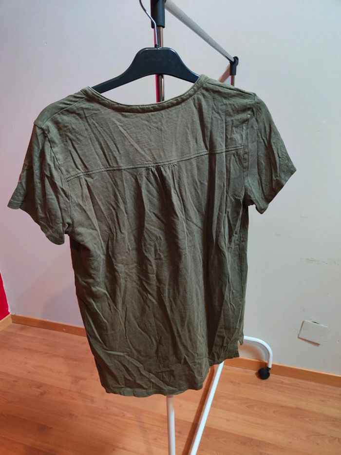 T-shirt kaki - photo numéro 2