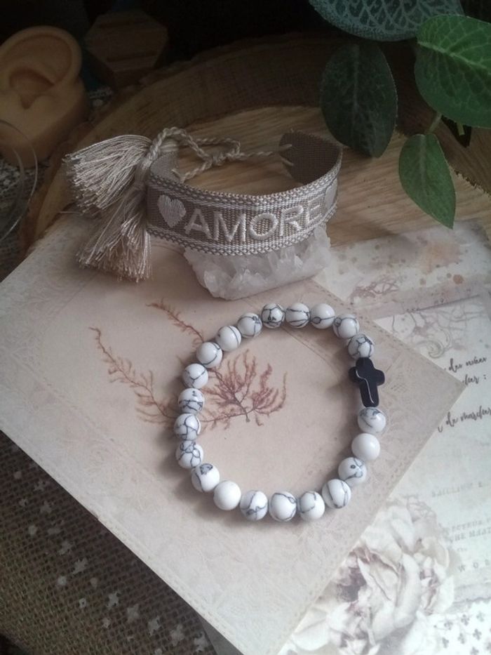 Lot de 2 bracelets bohèmes - photo numéro 4