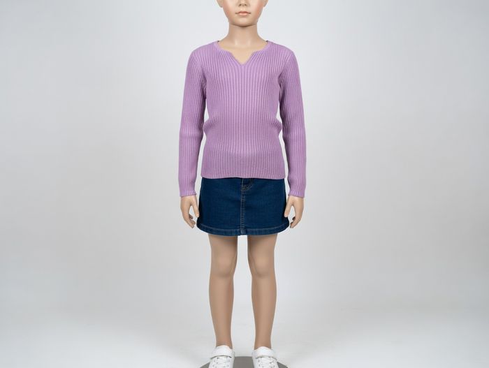 Pull coton mauve 16 ans EDEIS neuf - photo numéro 1