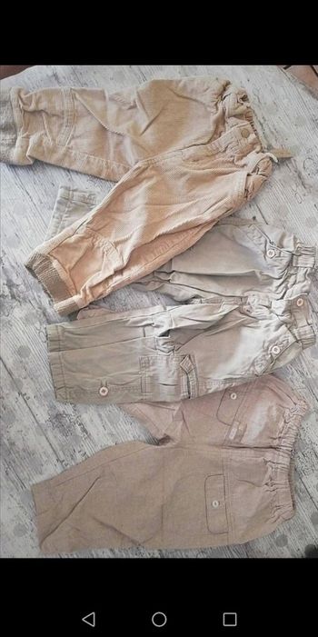 Lot 3 pantalons 18 mois