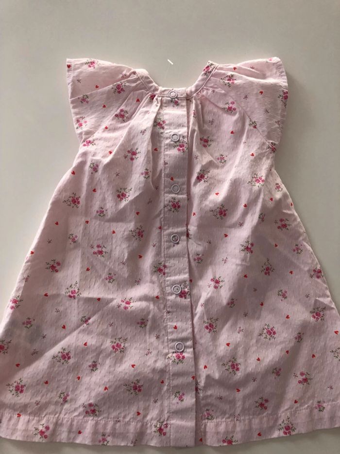 Petite robe NEUVE Petit Bateau 3 mois manches courtes - photo numéro 3
