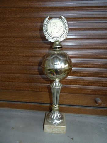 Coupe « ballon et chaussure de foot »