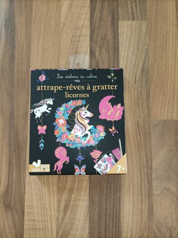 Coffret loisirs Création Attrape Rêve à gratter avec stylet neuf