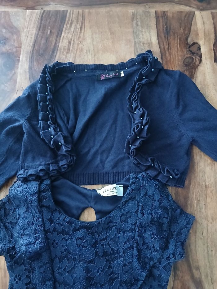 Ensemble robe et boléro fille 4 ans - photo numéro 3