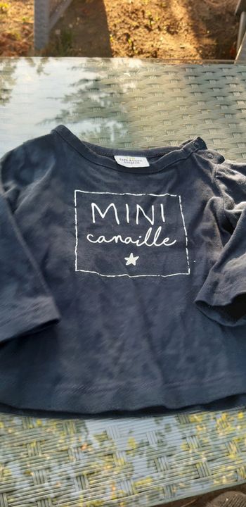 Haut mini canaille 3 mois