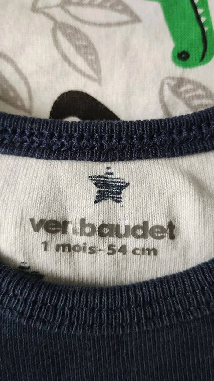 Combinaison Vertbaudet 1 mois - photo numéro 3