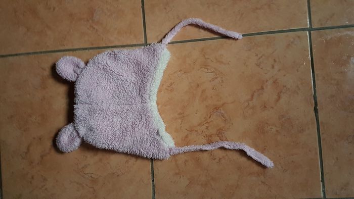 Bonnet polaire fille à cordons rose 5-6 ans Zeeman - photo numéro 5