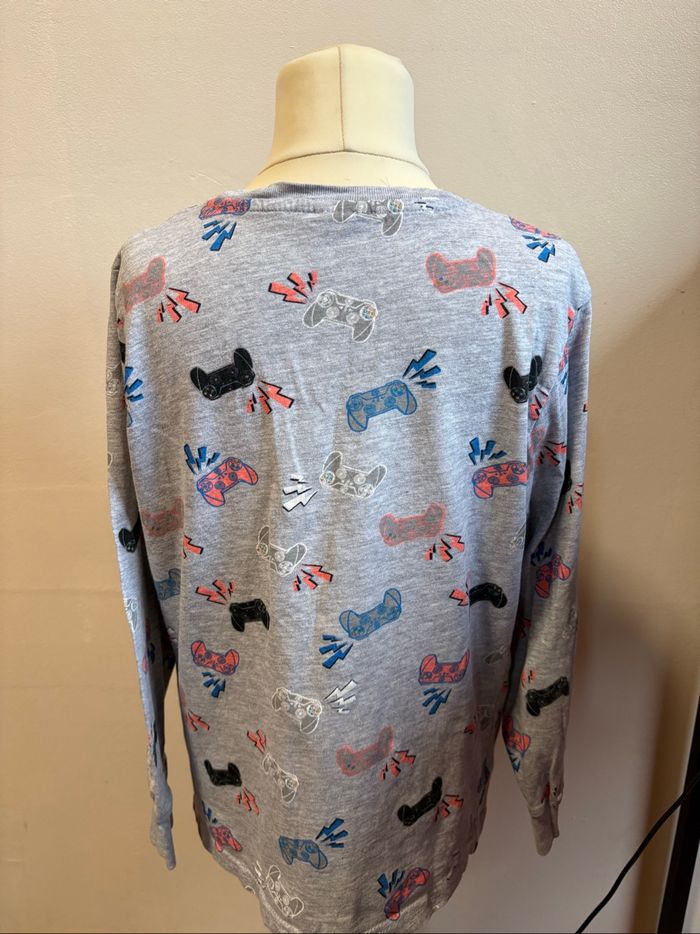 T shirt ML garçon taille 134/140 - photo numéro 4