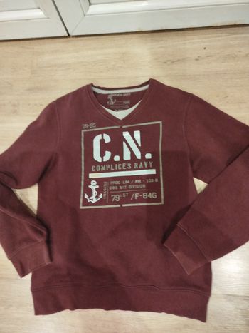 Sweat garçon complices navy 14 ans 