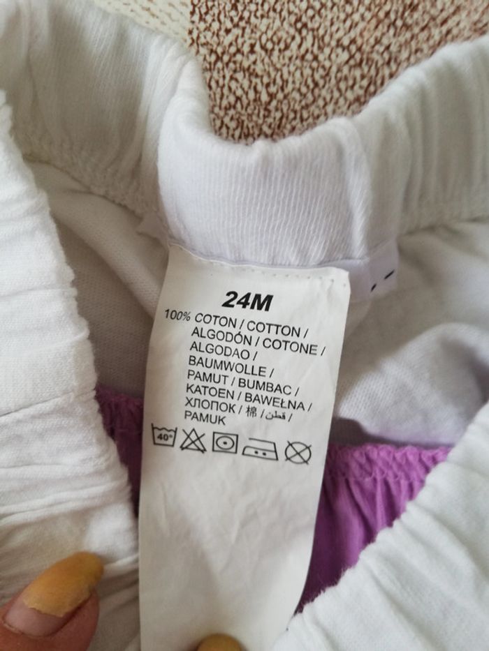 Jupe à volants tricolore kidkanai 24 mois - photo numéro 2