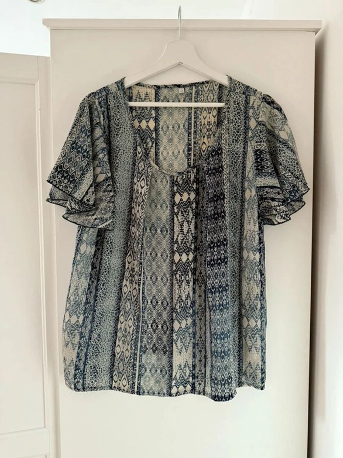 Belle Blouse fluide neuve 🌸 44 - photo numéro 6