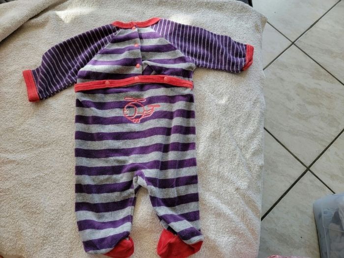 Lot de 5 pyjamas 1 mois garçon - photo numéro 4