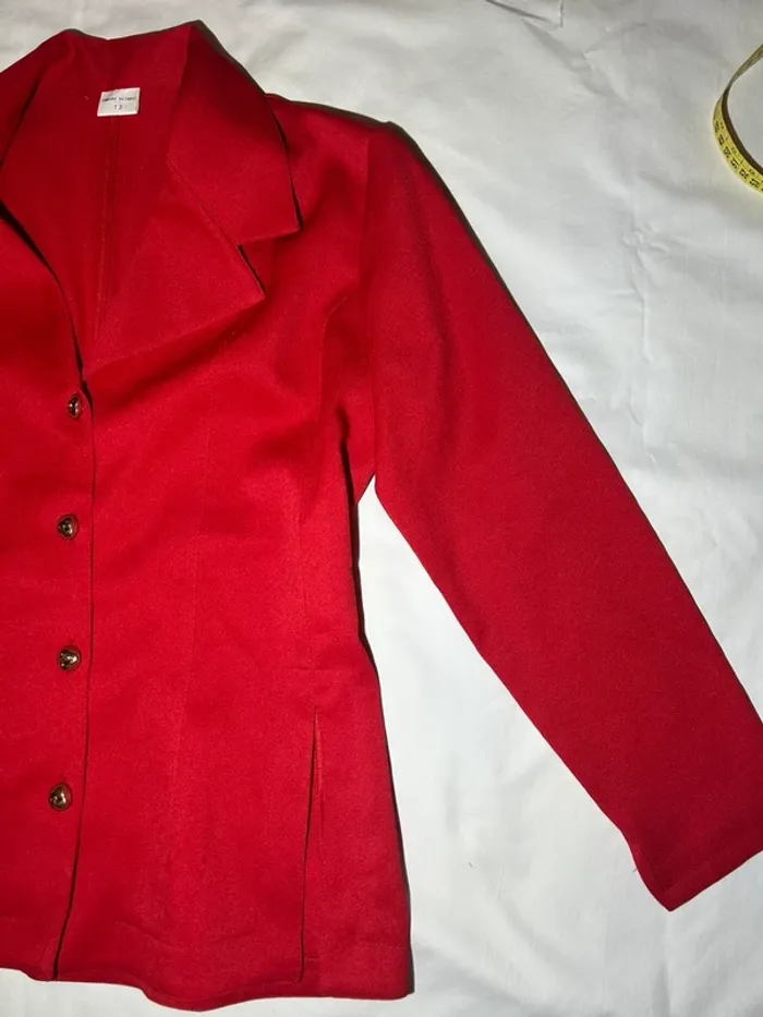 Blazer rouge - photo numéro 2