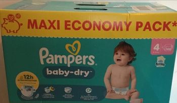 Cartons de 108 couches