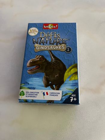 Défis nature dinosaures