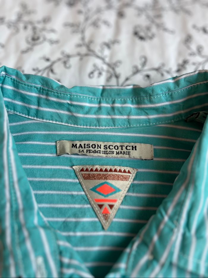 Chemise femme maison scotch - photo numéro 3