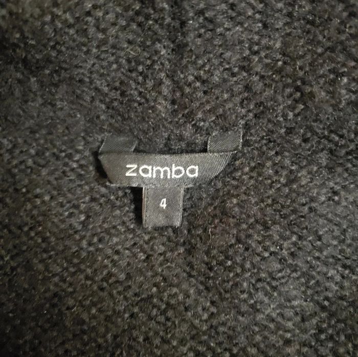 Joli Pull sans manche Zamba taille 42 - photo numéro 4