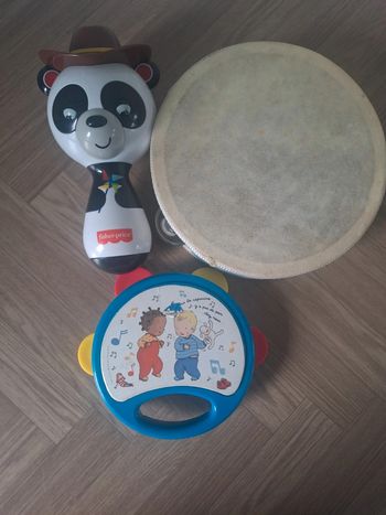 Lot d'instruments de musique