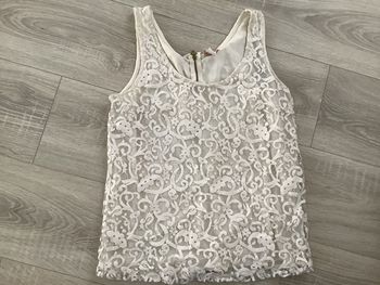 Débardeur façon dentelle