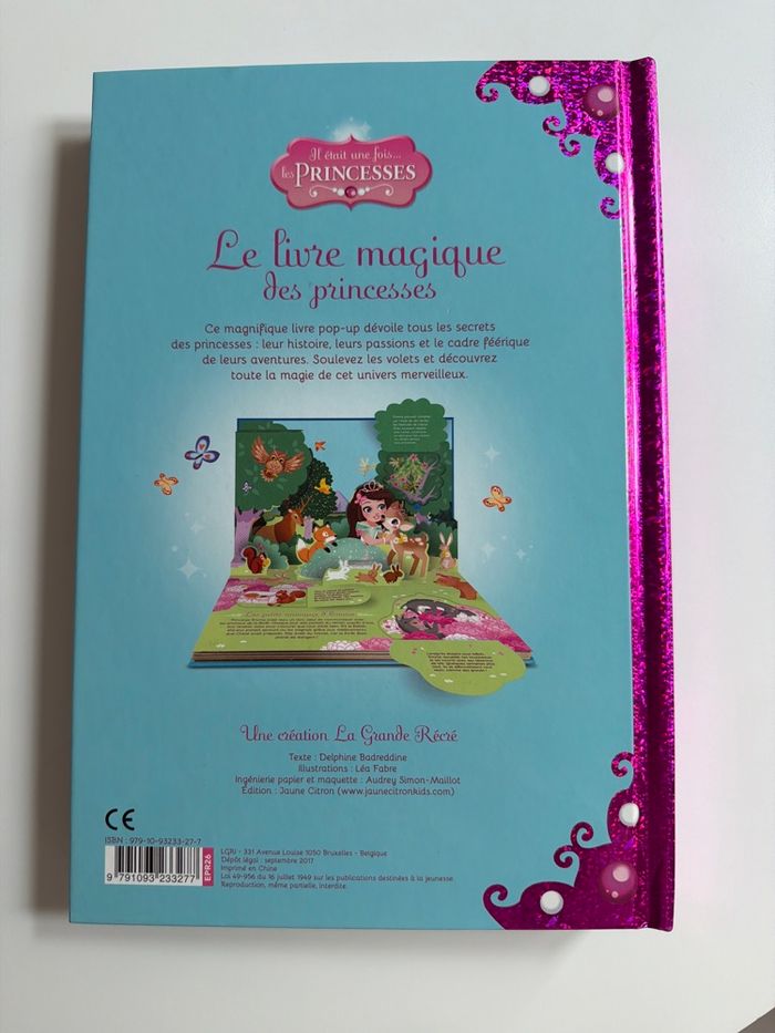 Livre magique des princesses - Livre Pop Up - photo numéro 4