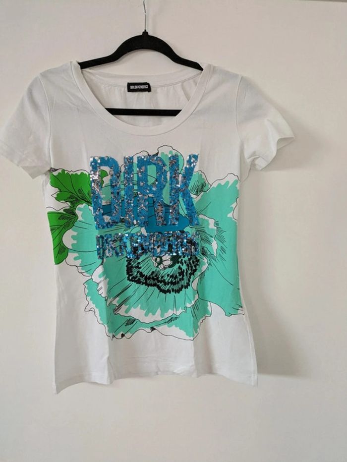 T-shirt a sequins Dirk bikkembergs