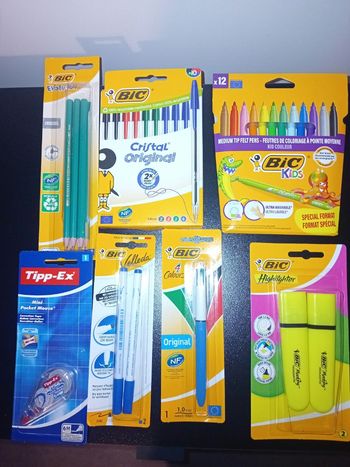 Lots fourniture scolaire
