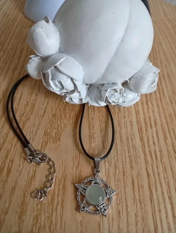 Solde 💝 Collier en pierres naturelles jade Lithothérapie