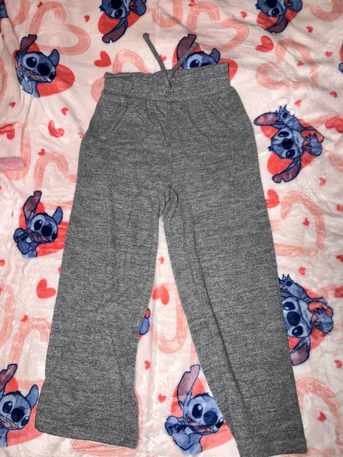 Ensemble detente / pyjama fille 6 ans gris - photo numéro 3