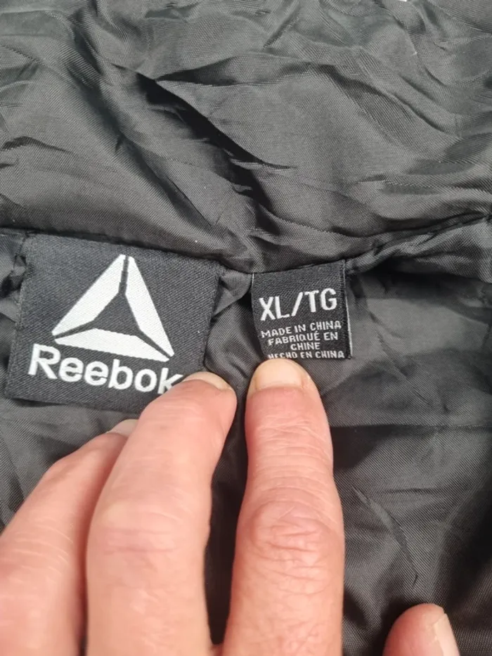 Doudoune Reebok noire – Taille XL Femme (mesures en photos) - photo numéro 8