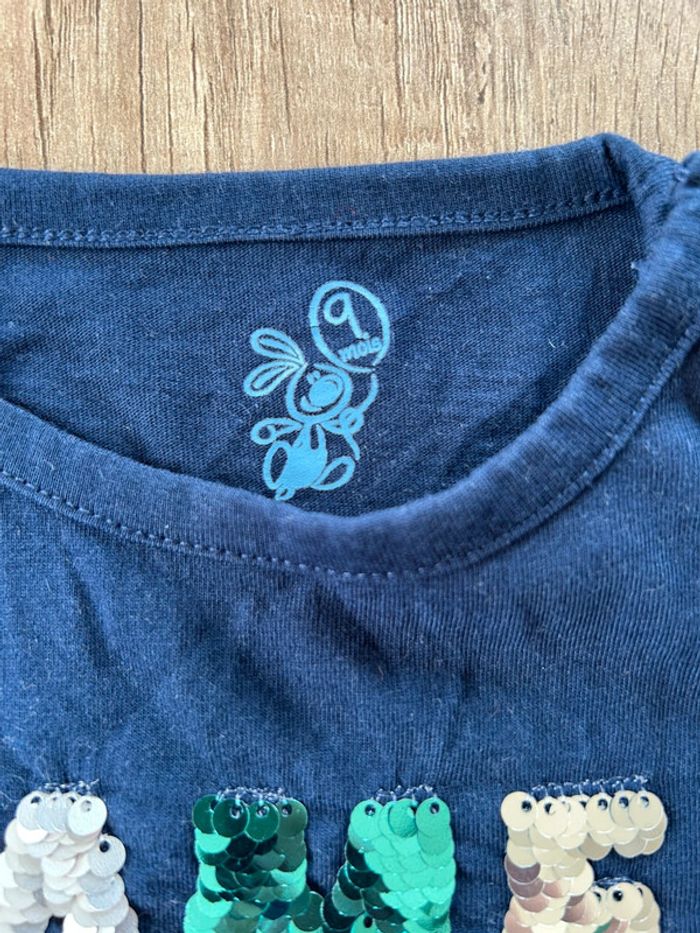 Ensemble jean t-shirt manches courtes 9 mois - photo numéro 9