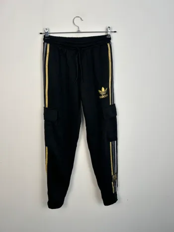 Jogging Adidas Homme Noir/Gris/Jaune Taille S | Très Bon État | JG18