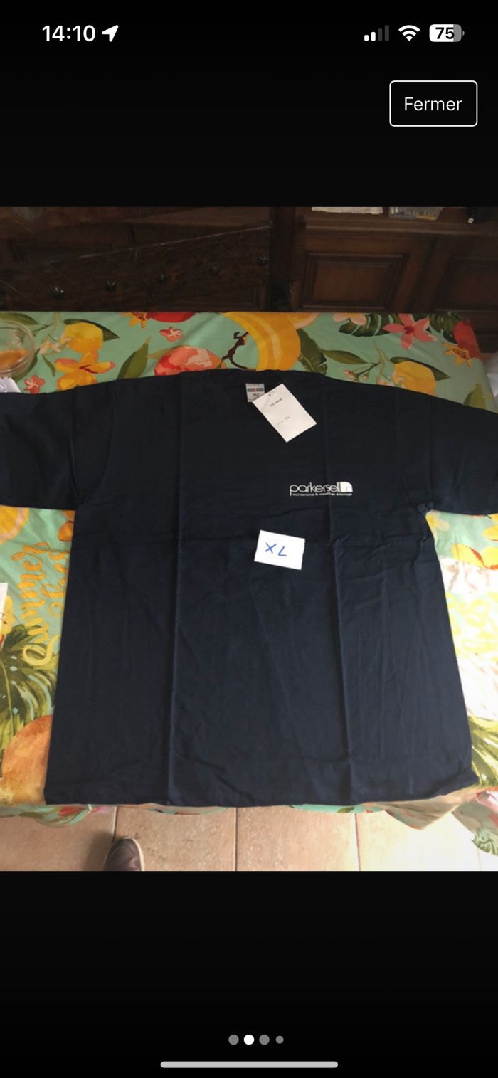 Lot de 4 tshirts homme XL manches courtes - photo numéro 2