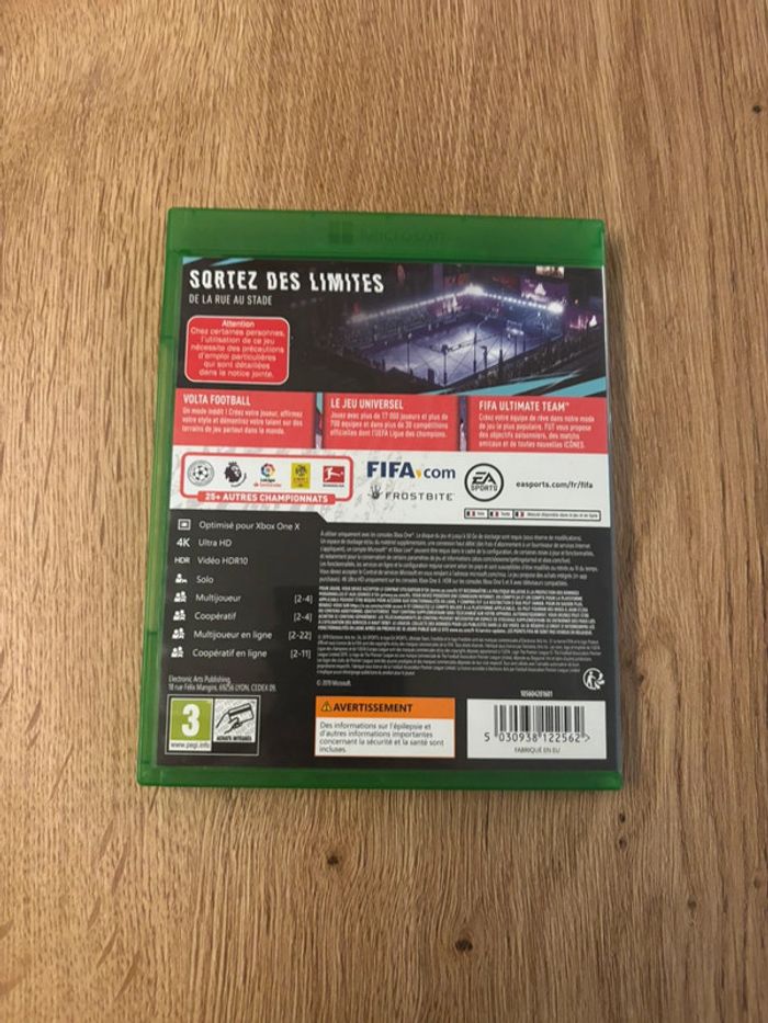 Xbox one FIFA 20 - photo numéro 2