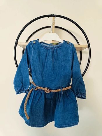 9 mois robe avec ceinture tape a l oeil