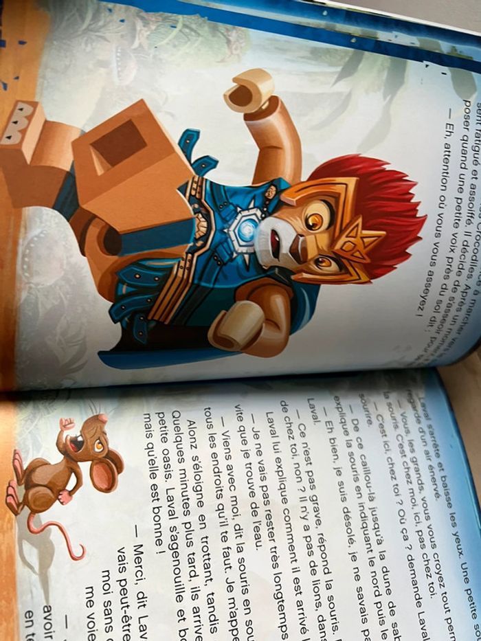 Lego livre chima lions contre crocodiles - photo numéro 3