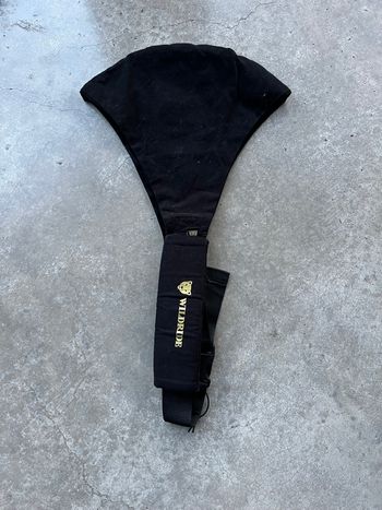 Porte bébé wildride noir 