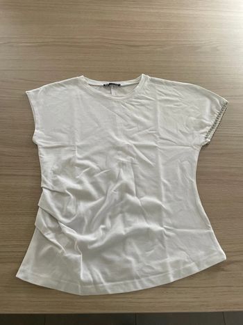 T-shirt blanc Zara