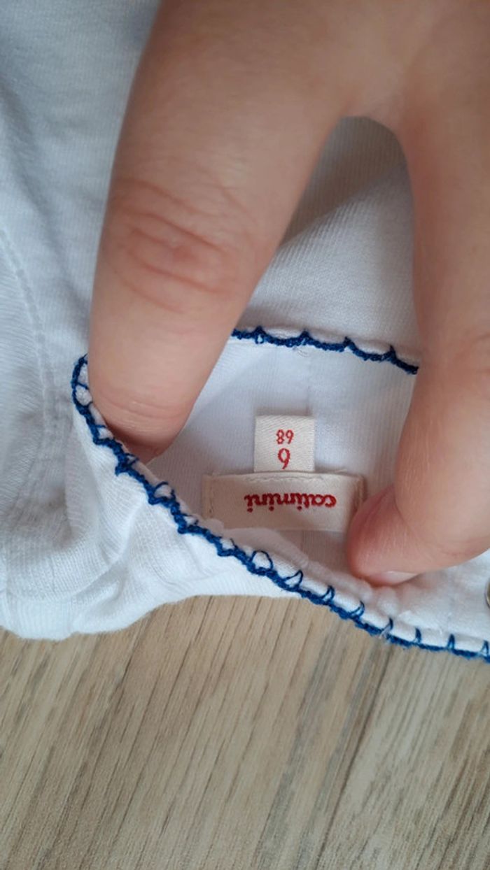 Ensemble gilet et robe Catimini 6 mois fille - photo numéro 4
