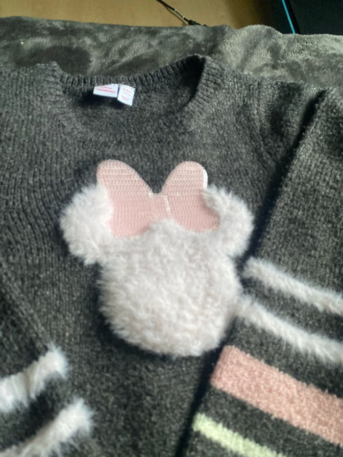 Ensemble de deux robes pull pour enfants, fille, taille six ans - photo numéro 4